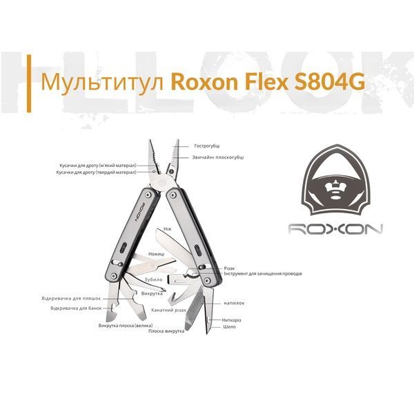 Мультитул Roxon Flex S804 S804G фото