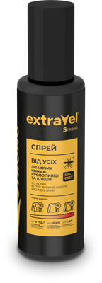 Spray for extreme conditions against mosquitoes Extravel Strong, 100 ml